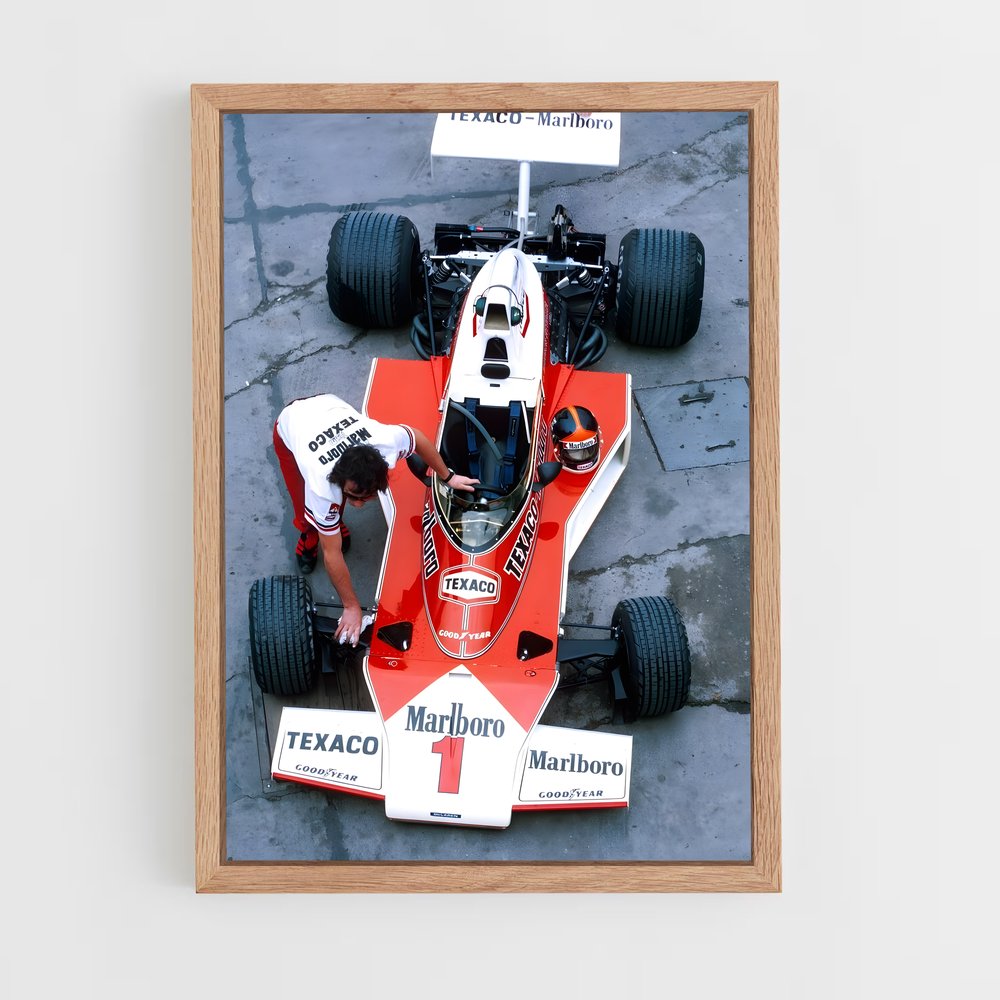 Poster Mclaren Entrez – affiche Voitures de Formule 1 (vue 4)